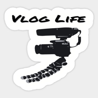 Vlog Life Sticker